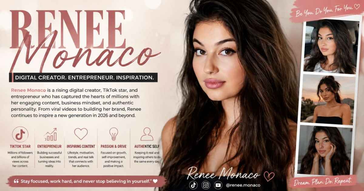 Renee Monaco – Biography, Age, Career, Net Worth, Boyfriend, Business & Life in 2026